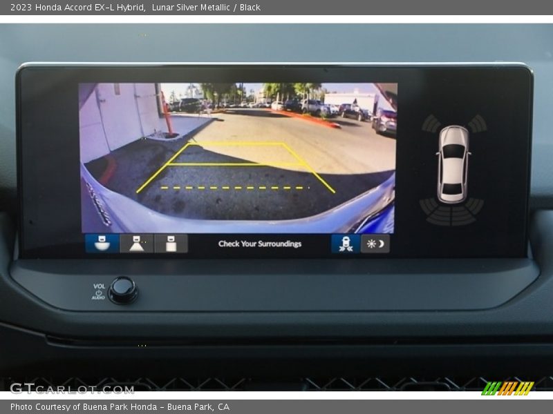 Lunar Silver Metallic / Black 2023 Honda Accord EX-L Hybrid