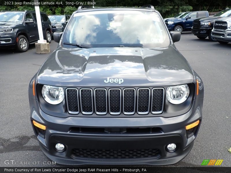 Sting-Gray / Black 2023 Jeep Renegade Latitude 4x4