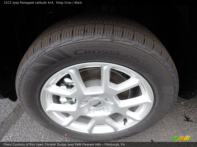 Sting-Gray / Black 2023 Jeep Renegade Latitude 4x4