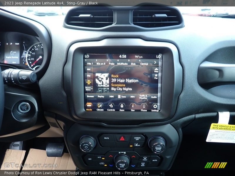 Sting-Gray / Black 2023 Jeep Renegade Latitude 4x4