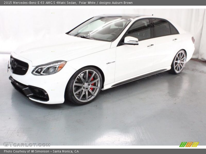  2015 E 63 AMG S 4Matic Sedan Polar White