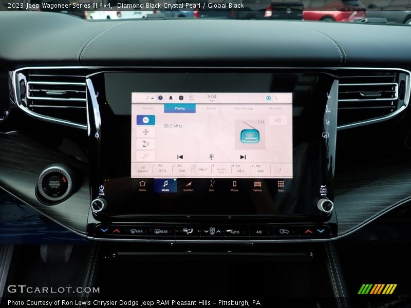 Controls of 2023 Wagoneer Series III 4x4