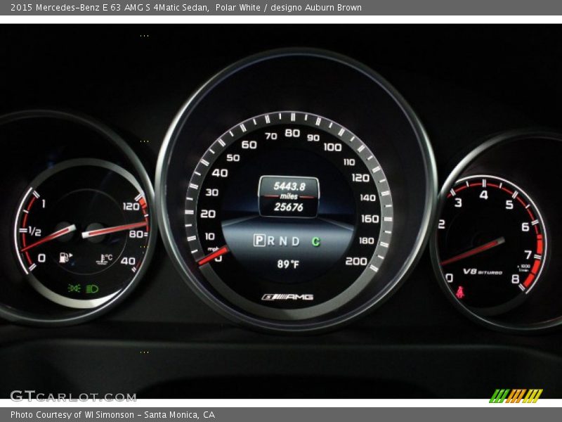  2015 E 63 AMG S 4Matic Sedan 63 AMG S 4Matic Sedan Gauges