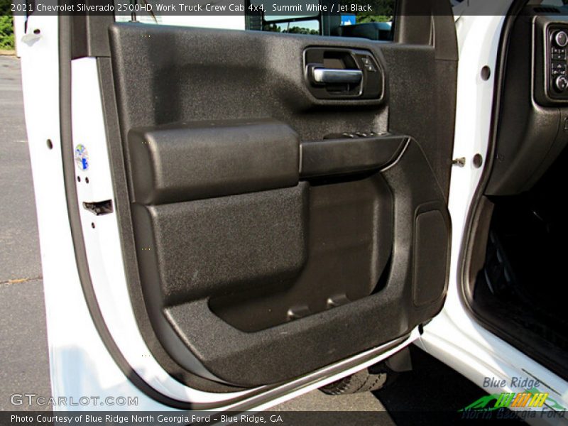 Summit White / Jet Black 2021 Chevrolet Silverado 2500HD Work Truck Crew Cab 4x4