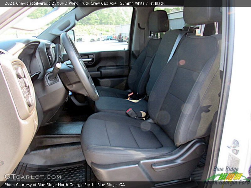 Summit White / Jet Black 2021 Chevrolet Silverado 2500HD Work Truck Crew Cab 4x4
