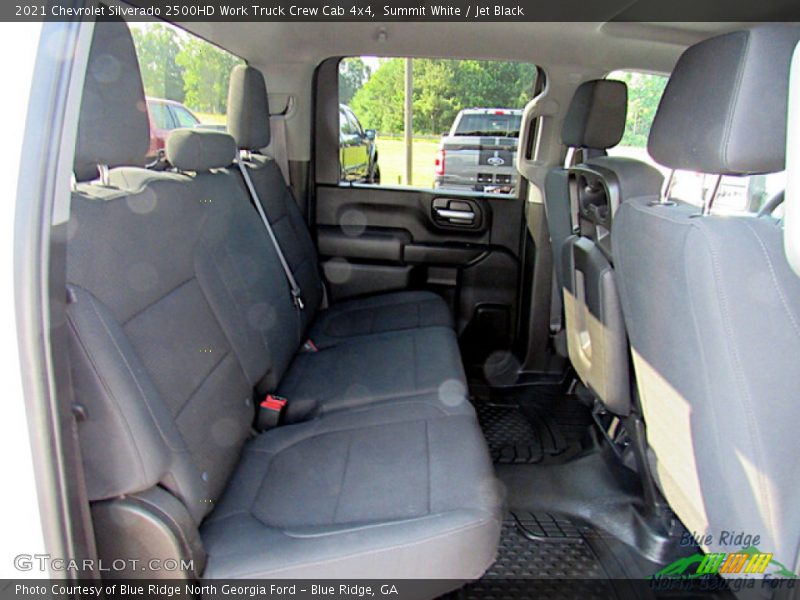 Summit White / Jet Black 2021 Chevrolet Silverado 2500HD Work Truck Crew Cab 4x4