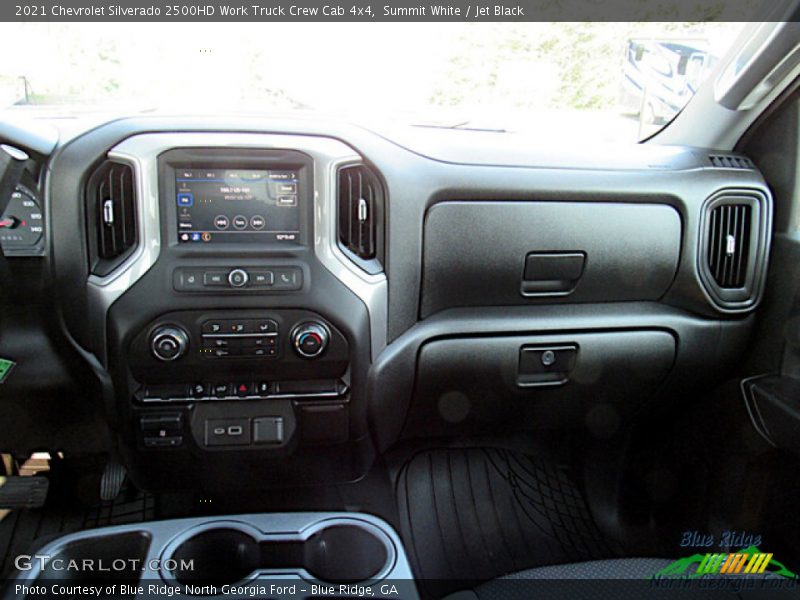 Summit White / Jet Black 2021 Chevrolet Silverado 2500HD Work Truck Crew Cab 4x4