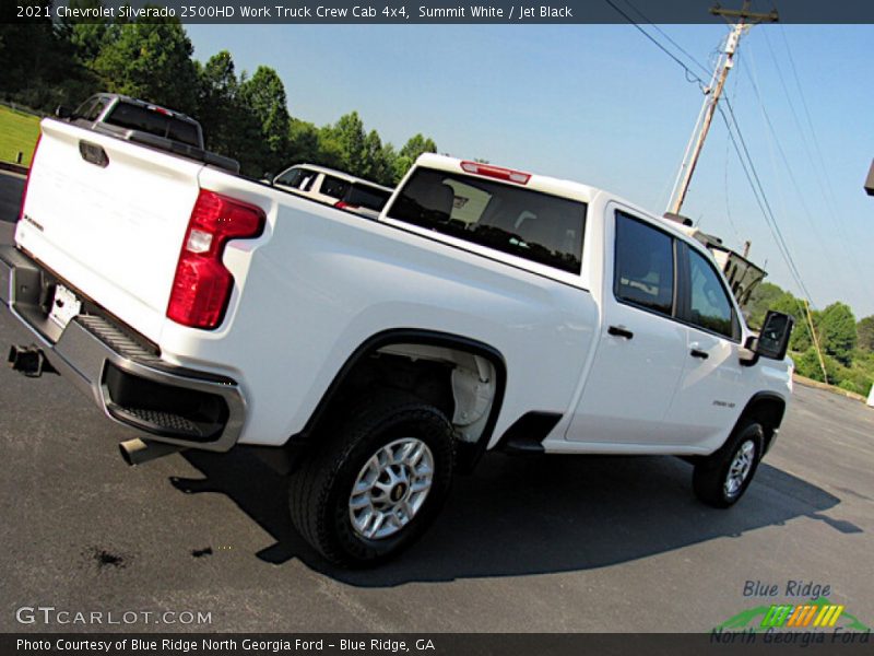 Summit White / Jet Black 2021 Chevrolet Silverado 2500HD Work Truck Crew Cab 4x4