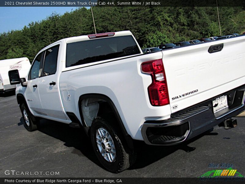 Summit White / Jet Black 2021 Chevrolet Silverado 2500HD Work Truck Crew Cab 4x4