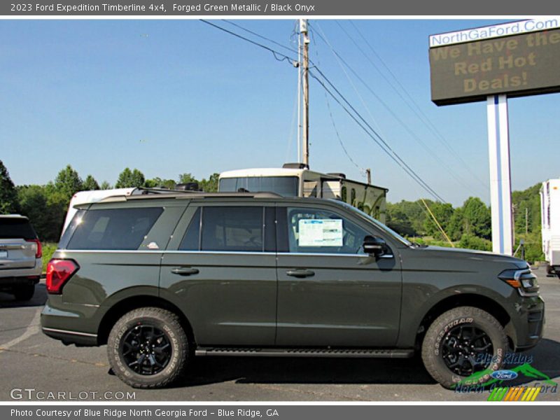 Forged Green Metallic / Black Onyx 2023 Ford Expedition Timberline 4x4