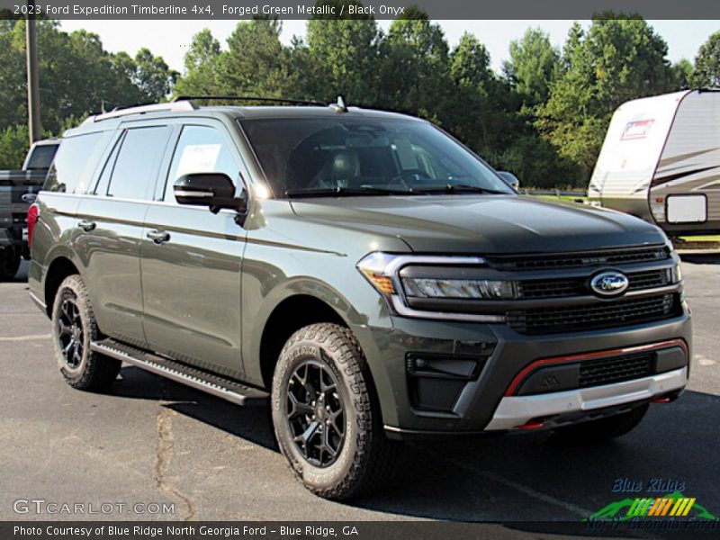 Forged Green Metallic / Black Onyx 2023 Ford Expedition Timberline 4x4