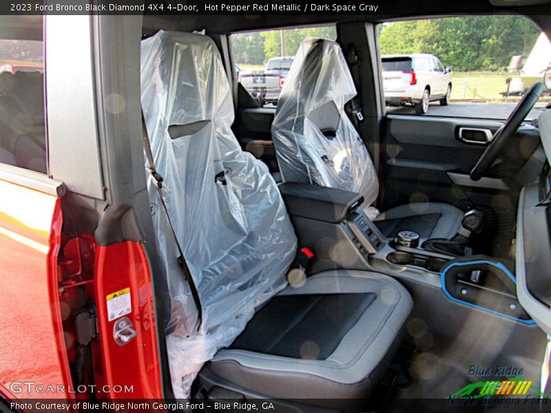 Hot Pepper Red Metallic / Dark Space Gray 2023 Ford Bronco Black Diamond 4X4 4-Door