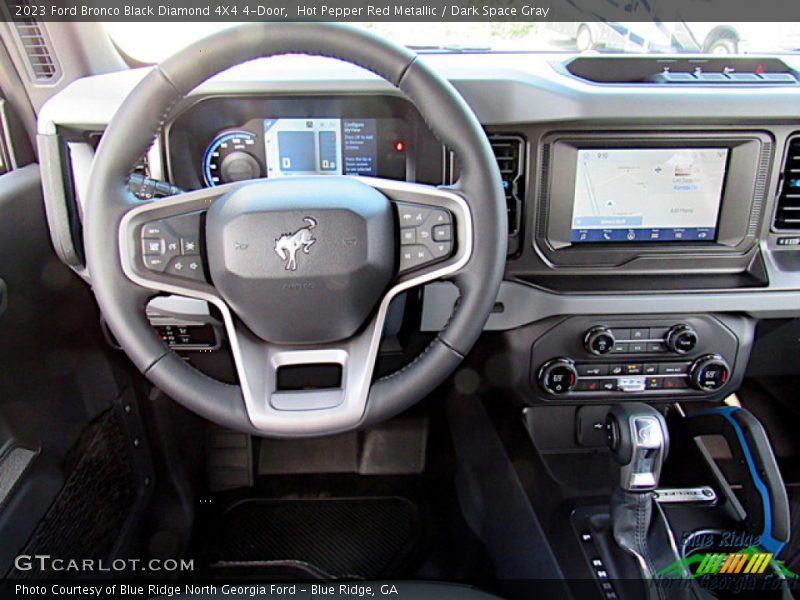 Hot Pepper Red Metallic / Dark Space Gray 2023 Ford Bronco Black Diamond 4X4 4-Door
