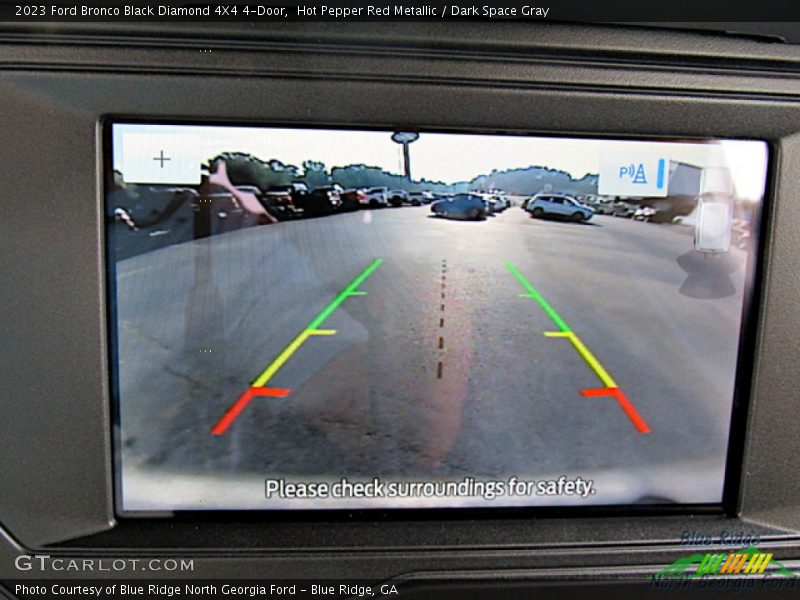 Hot Pepper Red Metallic / Dark Space Gray 2023 Ford Bronco Black Diamond 4X4 4-Door