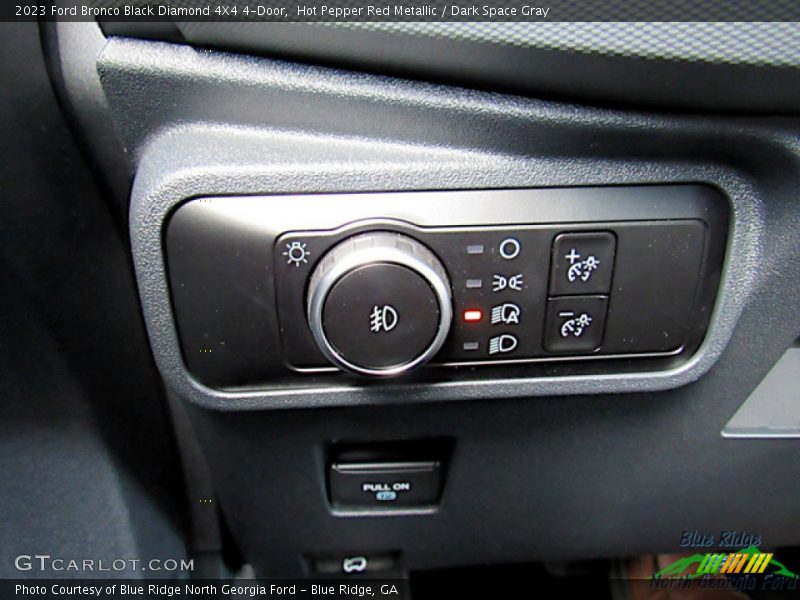 Hot Pepper Red Metallic / Dark Space Gray 2023 Ford Bronco Black Diamond 4X4 4-Door