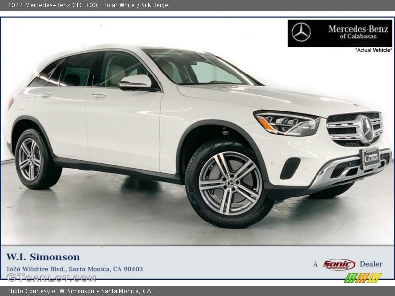 Polar White / Silk Beige 2022 Mercedes-Benz GLC 300