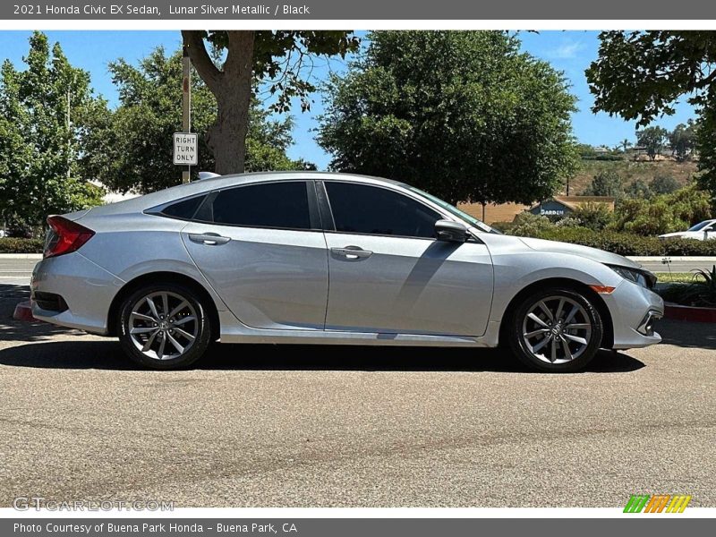  2021 Civic EX Sedan Lunar Silver Metallic