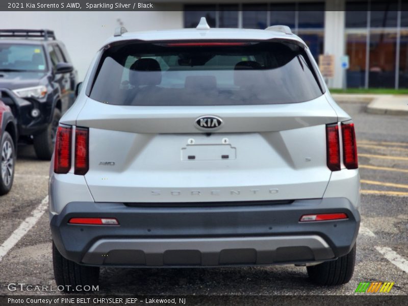 Sparkling Silver / Black 2021 Kia Sorento S AWD