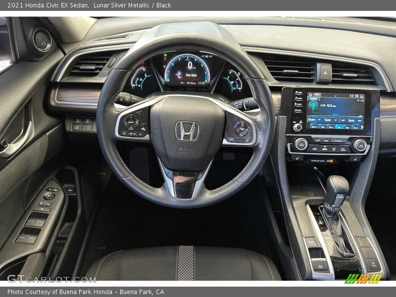 Dashboard of 2021 Civic EX Sedan