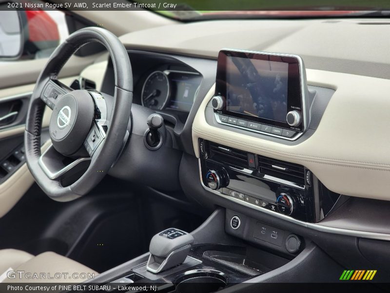 Dashboard of 2021 Rogue SV AWD