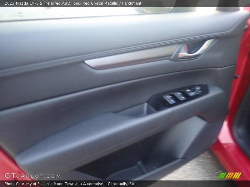 Soul Red Crystal Metallic / Parchment 2023 Mazda CX-5 S Preferred AWD