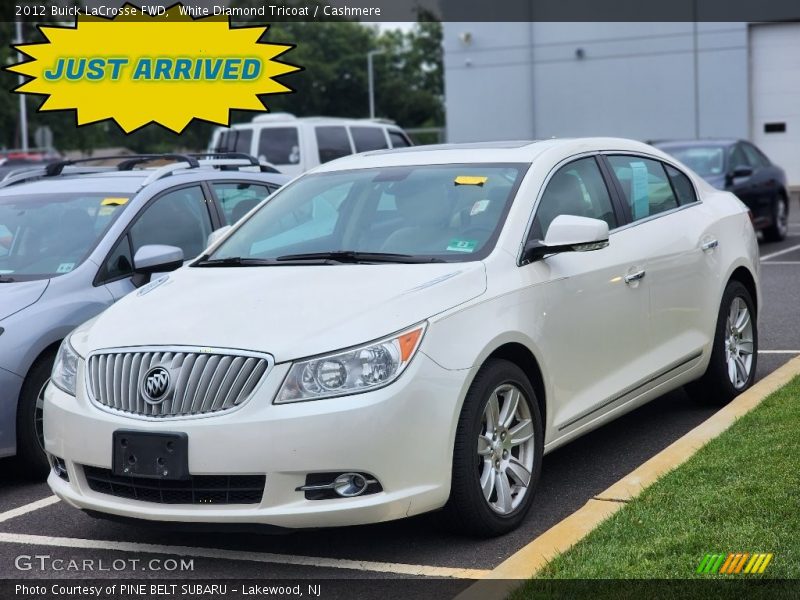 White Diamond Tricoat / Cashmere 2012 Buick LaCrosse FWD