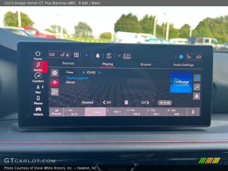 8 Ball / Black 2024 Dodge Hornet GT Plus Blacktop AWD