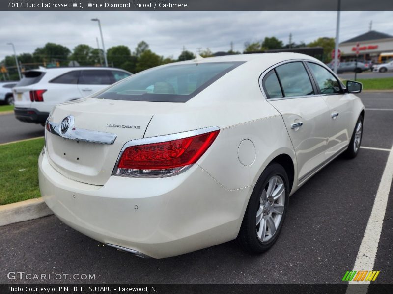 White Diamond Tricoat / Cashmere 2012 Buick LaCrosse FWD