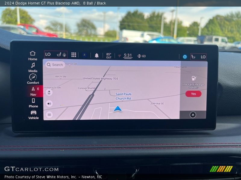 Navigation of 2024 Hornet GT Plus Blacktop AWD