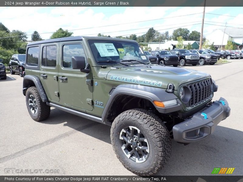 Front 3/4 View of 2024 Wrangler 4-Door Rubicon 4xe Hybrid
