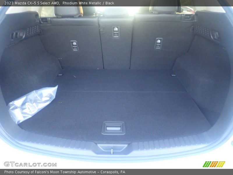 Rhodium White Metallic / Black 2023 Mazda CX-5 S Select AWD