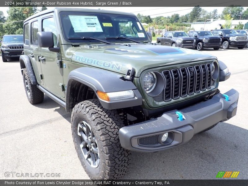  2024 Wrangler 4-Door Rubicon 4xe Hybrid Sarge Green