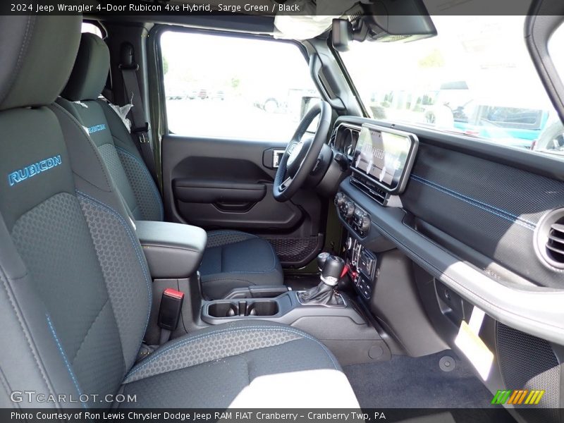 Front Seat of 2024 Wrangler 4-Door Rubicon 4xe Hybrid