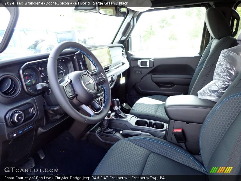 Front Seat of 2024 Wrangler 4-Door Rubicon 4xe Hybrid