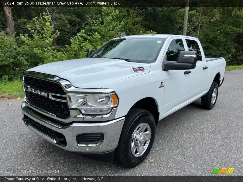 Bright White / Black 2024 Ram 2500 Tradesman Crew Cab 4x4