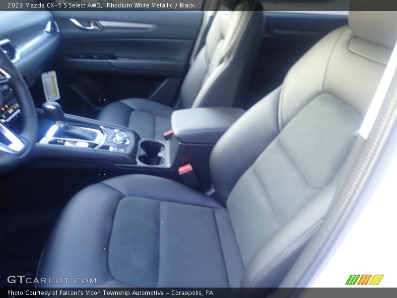 Rhodium White Metallic / Black 2023 Mazda CX-5 S Select AWD