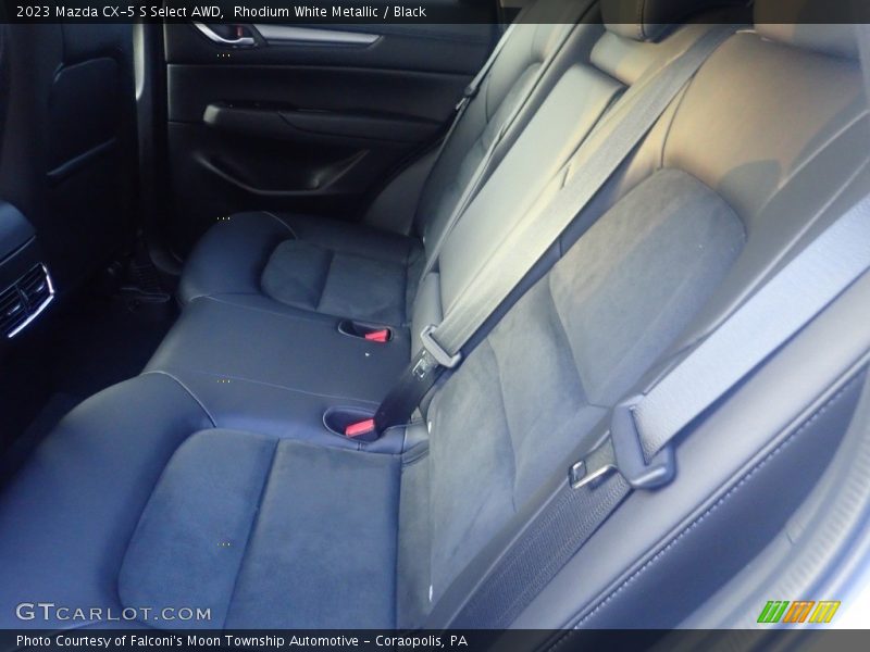 Rhodium White Metallic / Black 2023 Mazda CX-5 S Select AWD