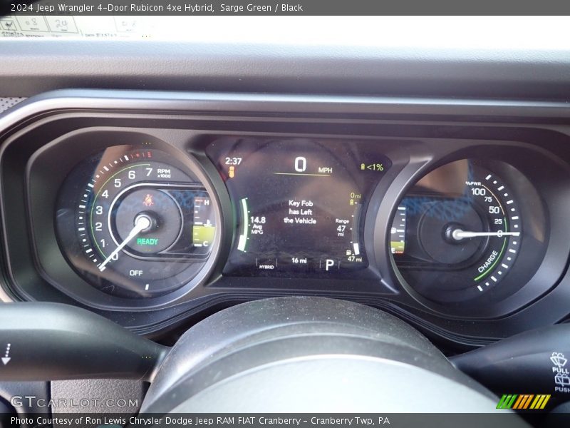  2024 Wrangler 4-Door Rubicon 4xe Hybrid Rubicon 4xe Hybrid Gauges