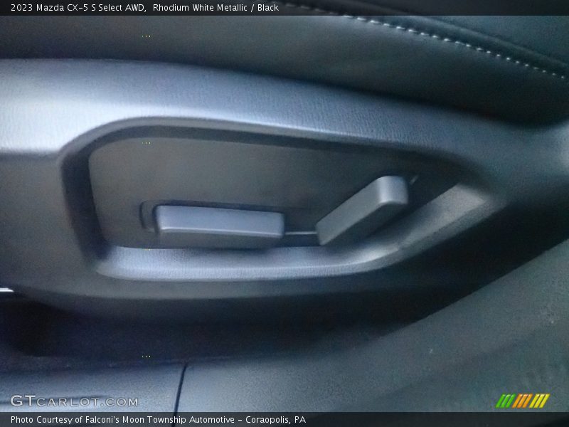 Rhodium White Metallic / Black 2023 Mazda CX-5 S Select AWD
