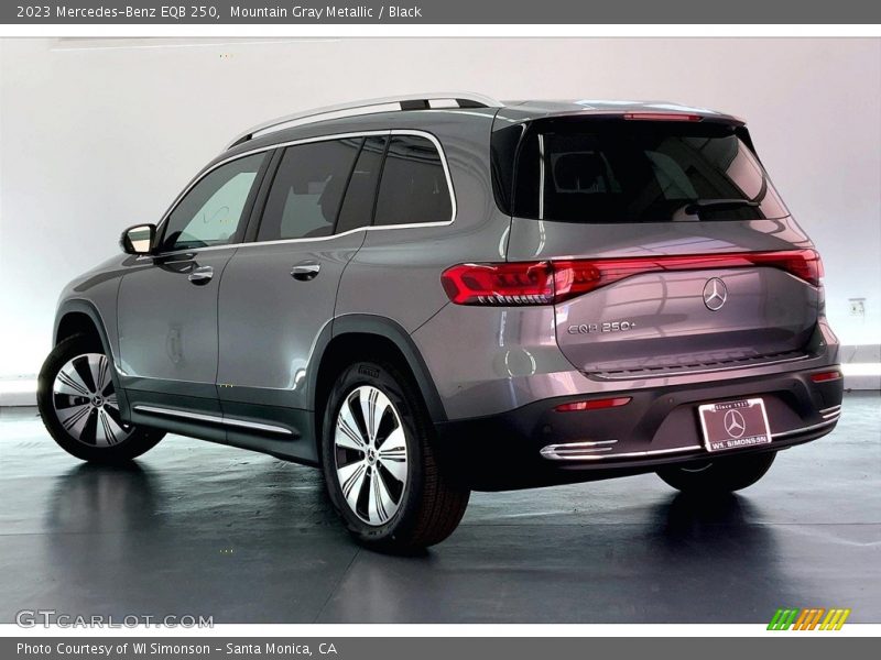 Mountain Gray Metallic / Black 2023 Mercedes-Benz EQB 250