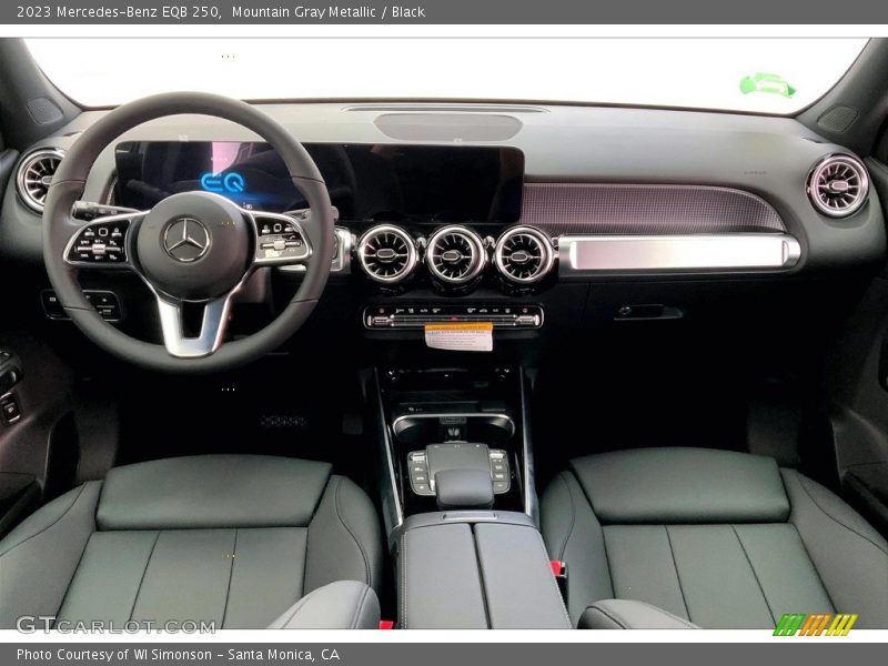 Mountain Gray Metallic / Black 2023 Mercedes-Benz EQB 250