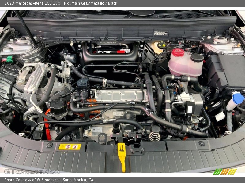 Mountain Gray Metallic / Black 2023 Mercedes-Benz EQB 250