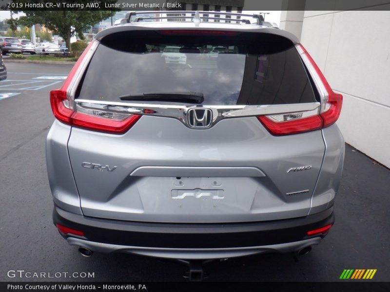 Lunar Silver Metallic / Black 2019 Honda CR-V Touring AWD