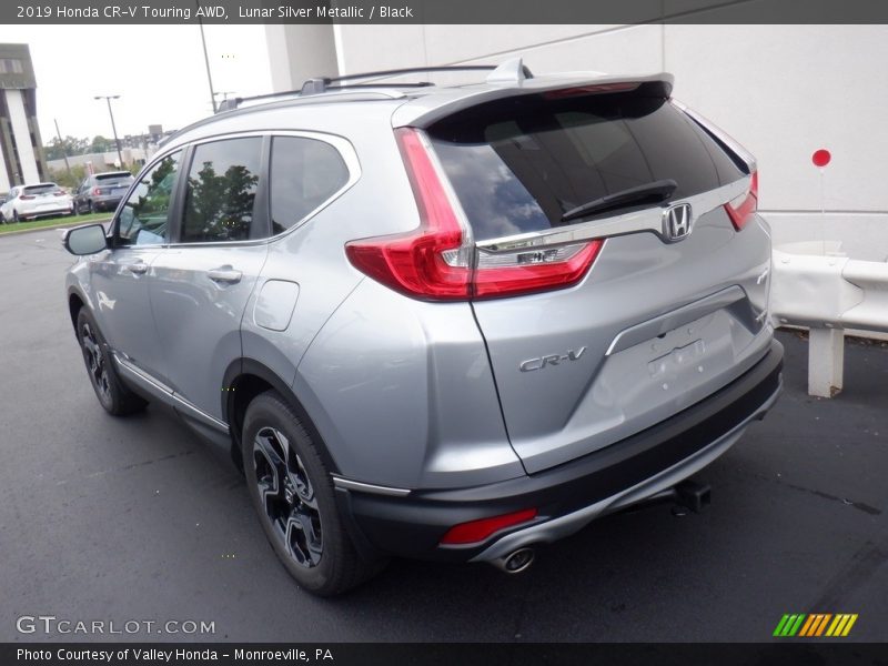 Lunar Silver Metallic / Black 2019 Honda CR-V Touring AWD