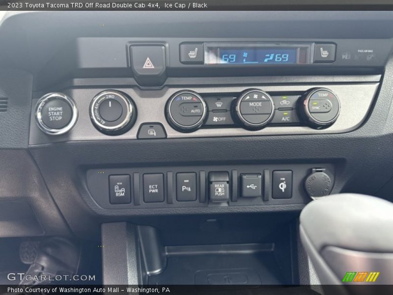 Ice Cap / Black 2023 Toyota Tacoma TRD Off Road Double Cab 4x4