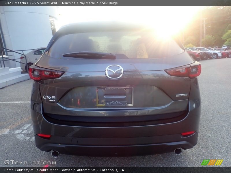 Machine Gray Metallic / Silk Beige 2023 Mazda CX-5 S Select AWD