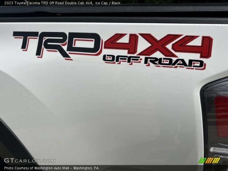 Ice Cap / Black 2023 Toyota Tacoma TRD Off Road Double Cab 4x4
