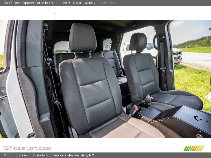 Oxford White / Ebony Black 2017 Ford Explorer Police Interceptor AWD