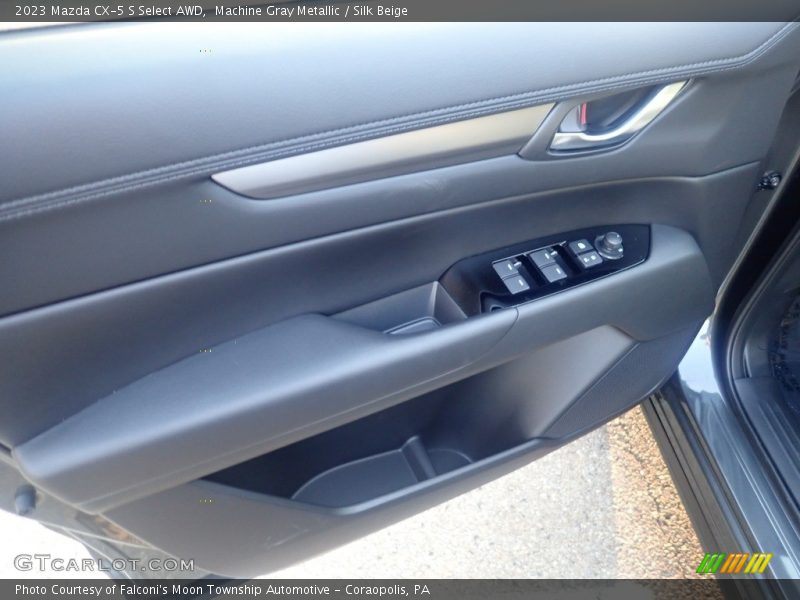 Machine Gray Metallic / Silk Beige 2023 Mazda CX-5 S Select AWD