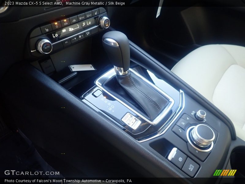 Machine Gray Metallic / Silk Beige 2023 Mazda CX-5 S Select AWD
